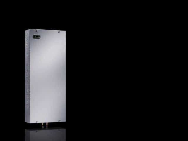 Air/water heat exchangers wall-mounted