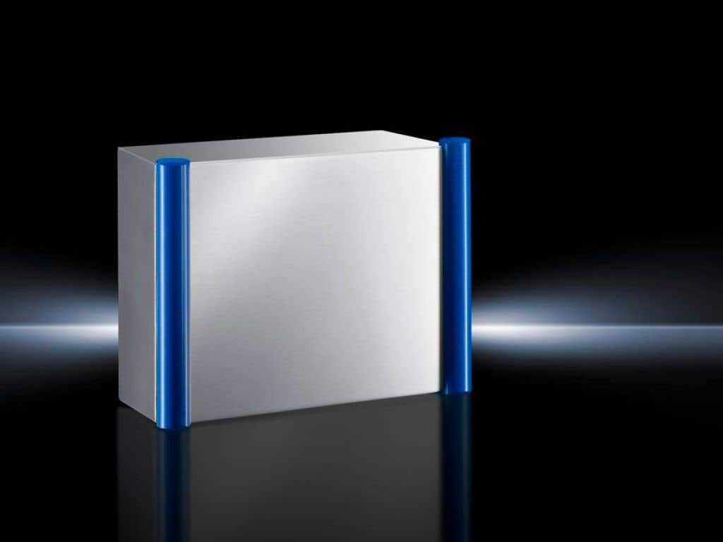 Command panel housing with door Stainless steel