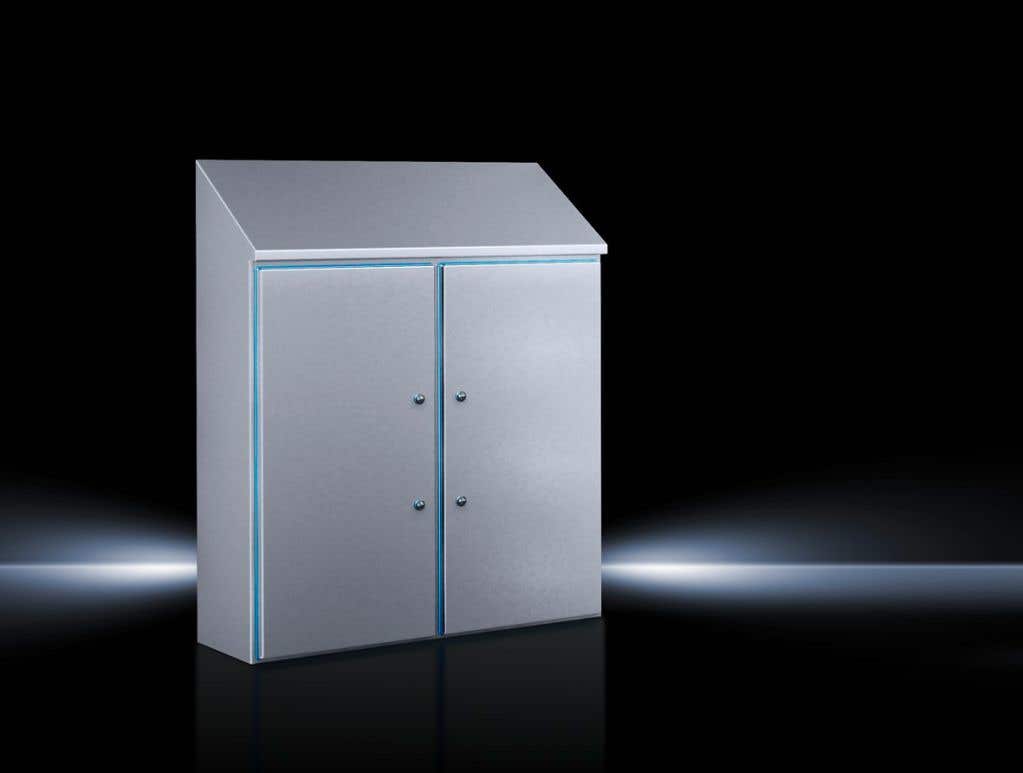 Hygienic Design Compact enclosure HD, two-door