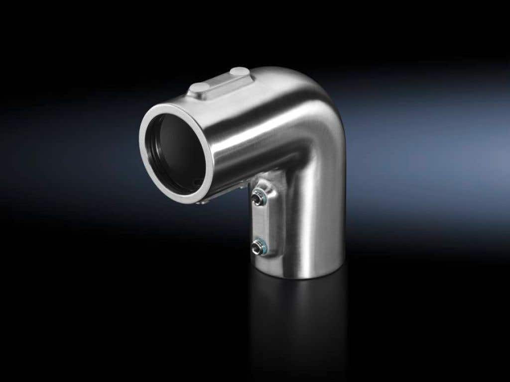 Angle piece 90° CP 40, stainless steel