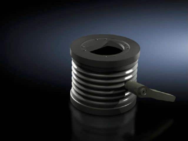 Tilting adaptor  45° for support arm connection 130 mm