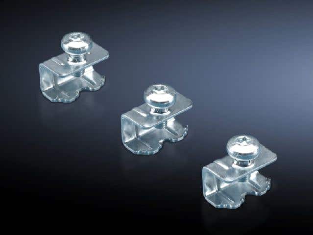 Clips for gland plates