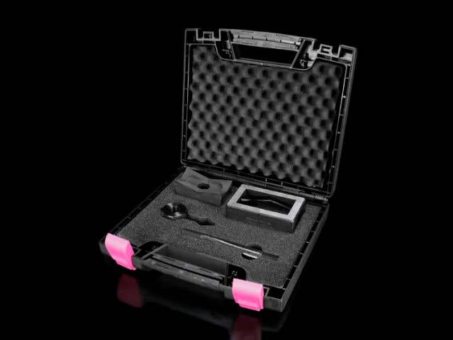 Hole punch, rectangular for sheet steel