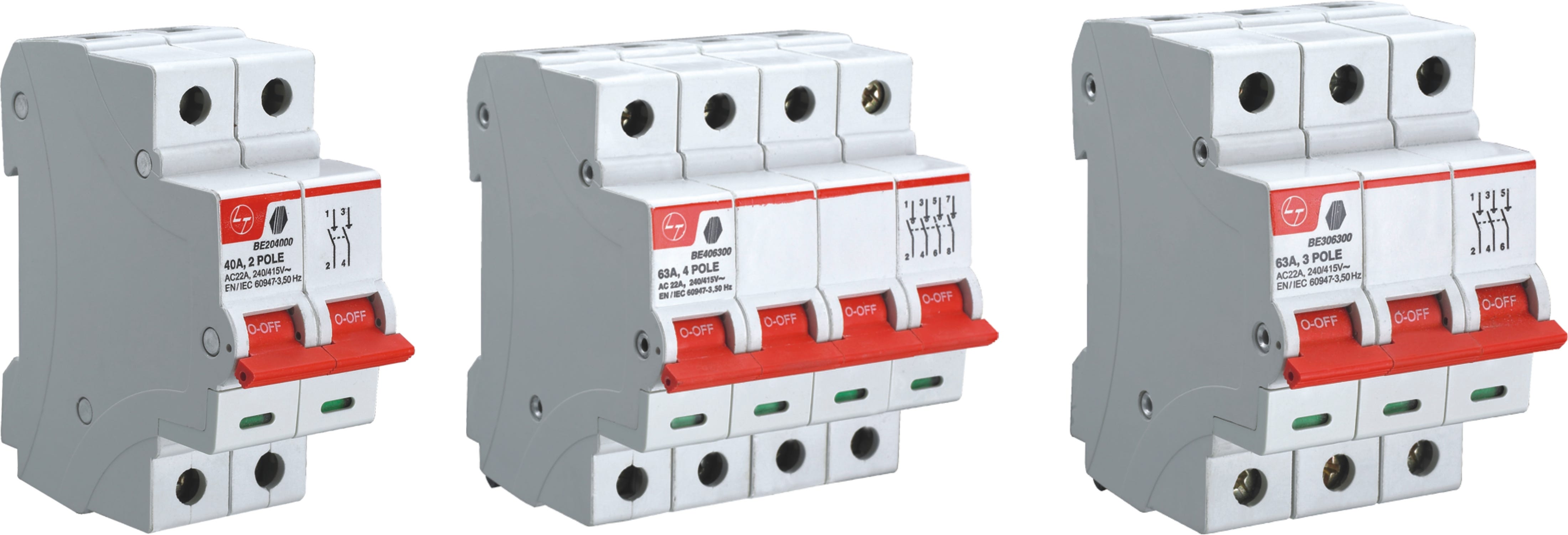 L&T Din Rail Isolator