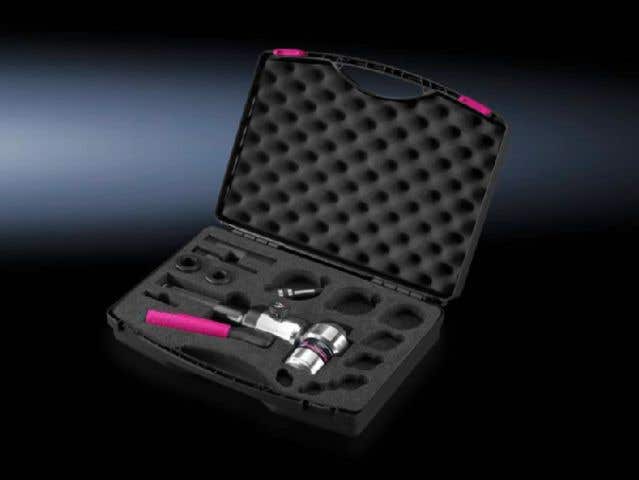 Manual hydraulic punch set, M16 - M63