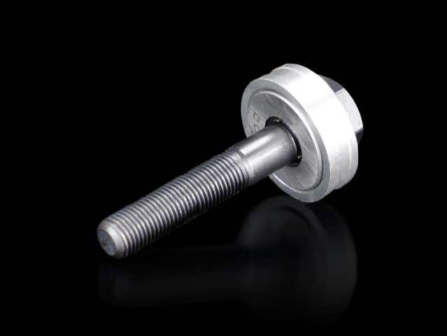 Tension screw with ball bearing