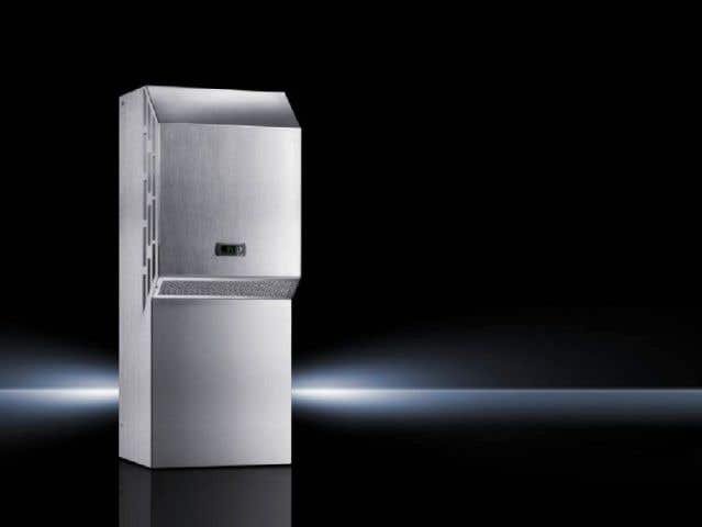 TopTherm wall-mounted cooling unit Blue e, NEMA 4X Total cooling output 0.50  2.50 kW