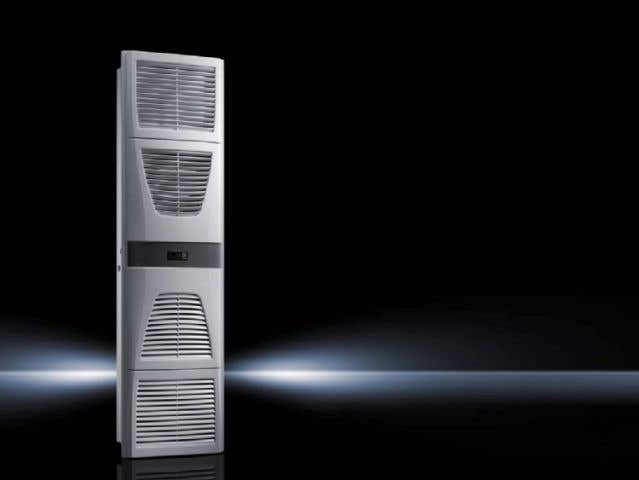 TopTherm wall-mounted cooling unit Blue e, slimline Total cooling output 1.50 kW