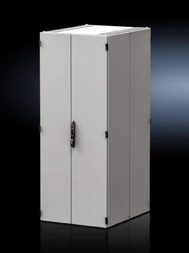 Sheet steel door, vertically divided, solid for VX IT