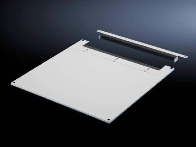 Roof plate for cable entry, two-piece for VX, VX IT, TS, TS IT
