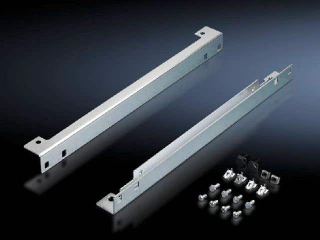 Slide rail for mounting plate TS
