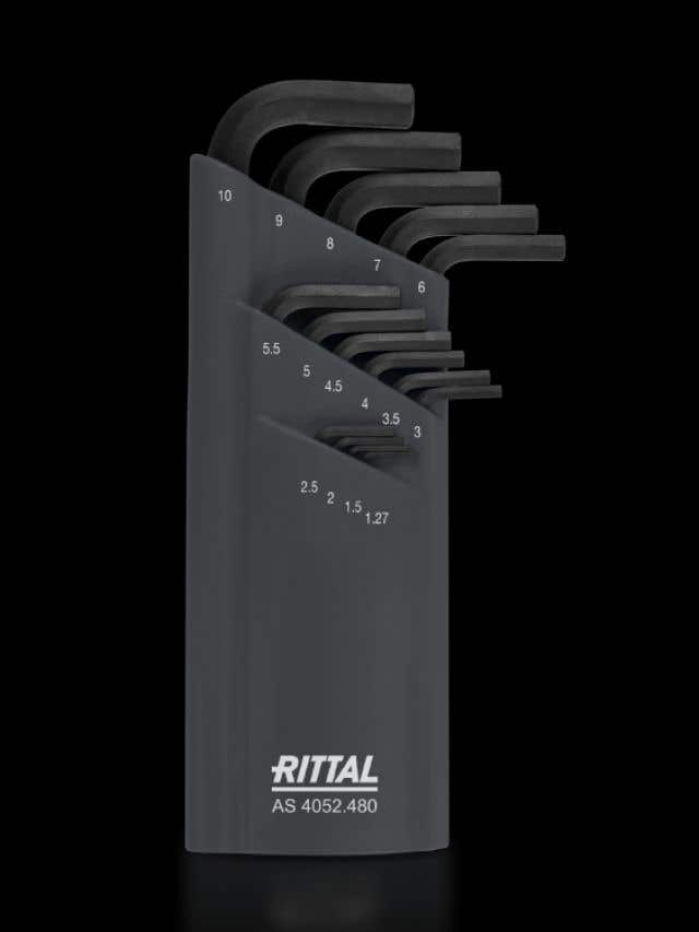 Hex wrench set for Allen screws
