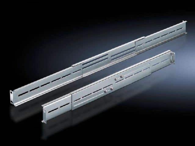 Installation kit, depth-variable for 482.6 mm (19") component shelves