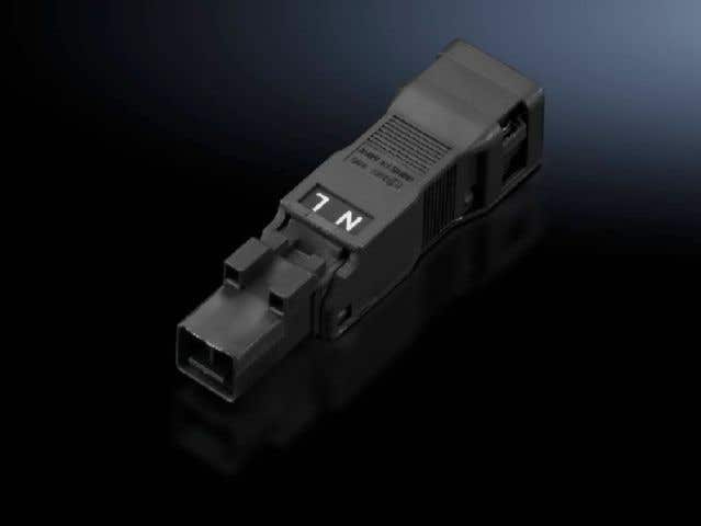 SZ Connector, for through-wiring, 2-pole, 100-240 V, Connection accessories for self-assembly
