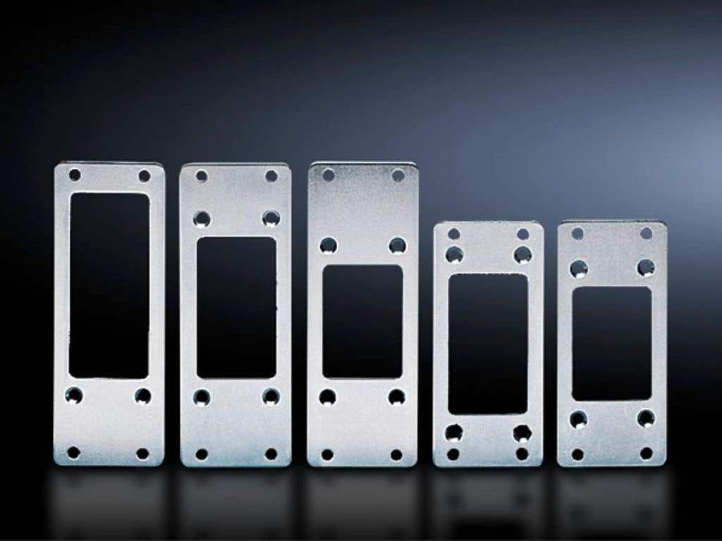 Adaptor for connector cut-outs