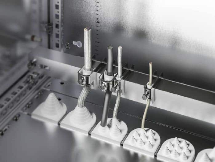 Cable entry plates for VX