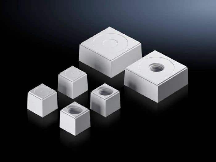 Seal insert For plastic gland plate, modular and sealing frame, modular