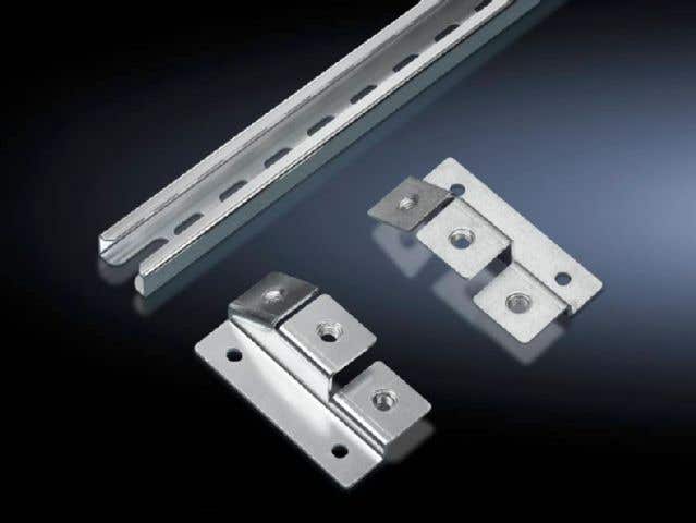 Cable clamp rail C-section, for mounting plates, for VX, TS, SE, CM, TP