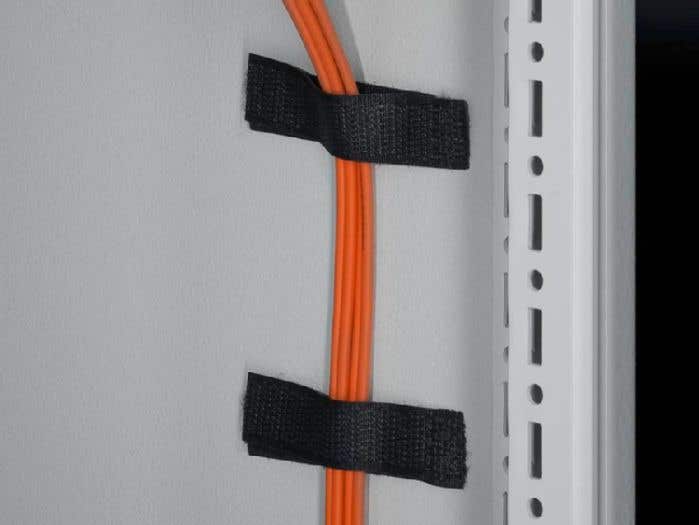 Nylon loop cable holder self-adhesive