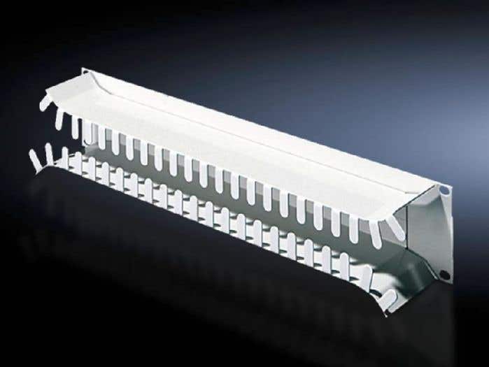 Cable management panel, 2 U