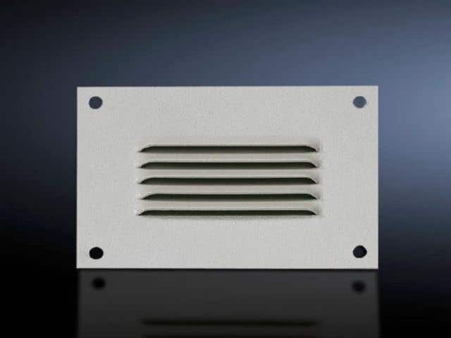 Integrated louvres