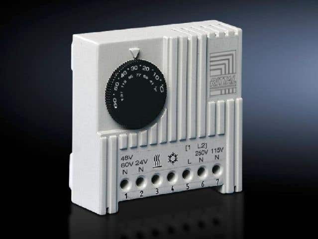 Thermostat Enclosure internal thermostat