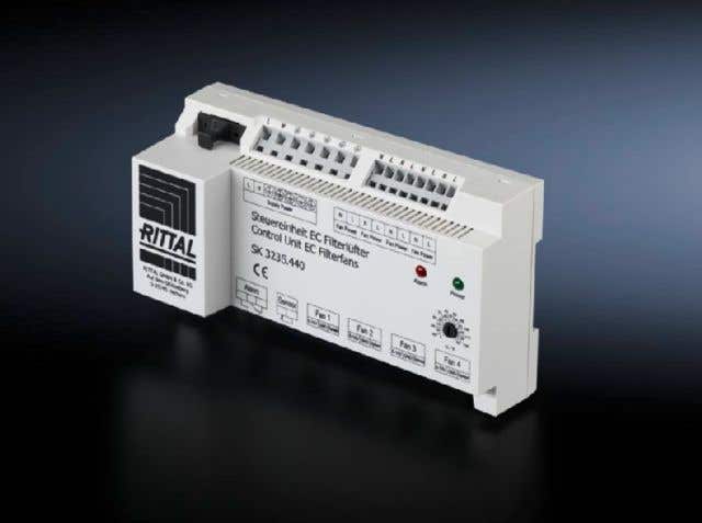 EC speed control Control unit for EC fan