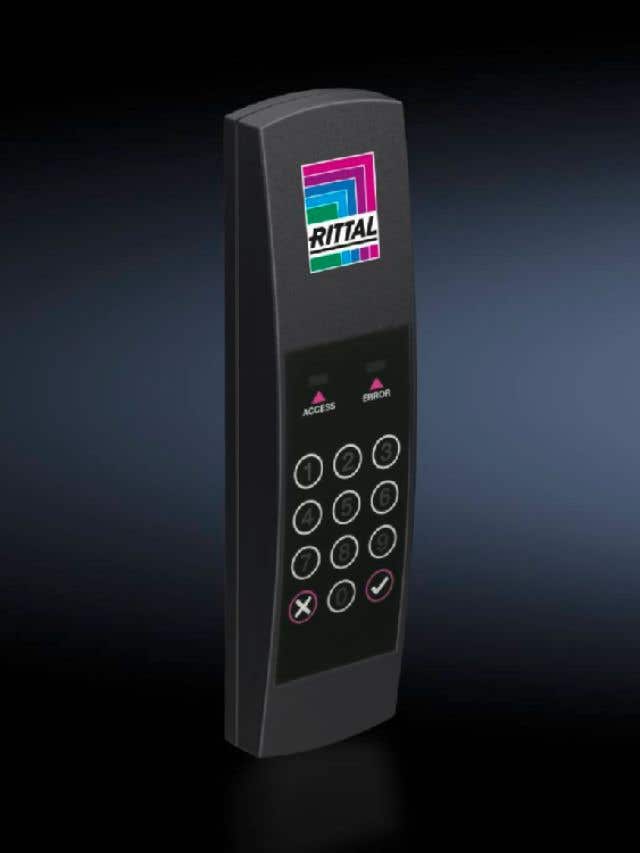 Coded lock for CMC III
