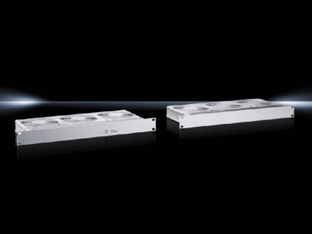 Rack-mounted fans for 482.6 mm (19