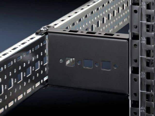 Mounting angles additional fastening attachment for VX IT 482.6 mm (19") mounting angles, standard