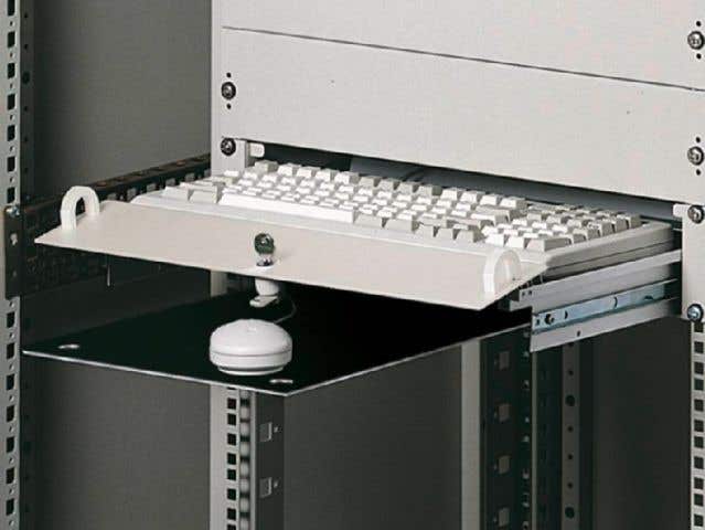Drawer for one 482.6 mm (19") mounting level