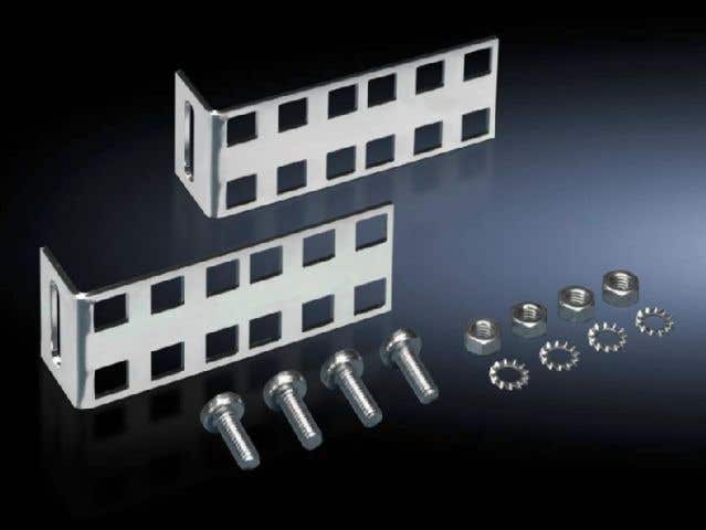 Mounting kit, 2 U for 482.6 mm (19") equipment