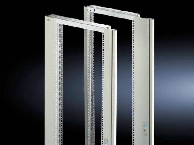 Swing frame, large, with trim panel for TS, SE 800 mm wide enclosures