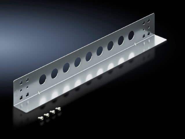 Slide rail, 2 U, static installation, heavy duty for VX IT