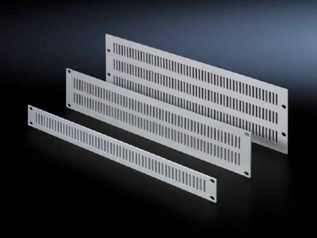 Ventilated front panels Width 482.6 mm (19")