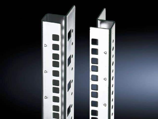 Mounting angles, 482.6 mm (19") for TS, CS Toptec