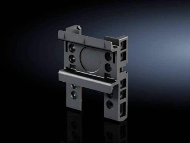 Support rail for Comfort component adaptors