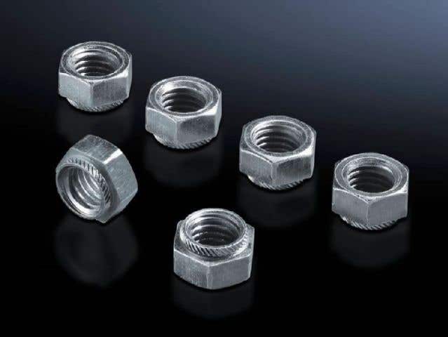 Inserted screw nut M12 