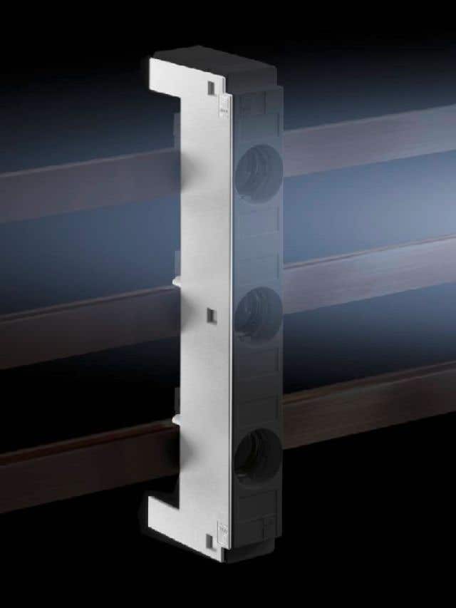Cover, side for bus-mounting fuse bases
