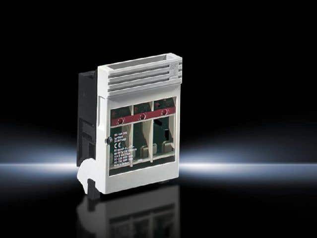 NH fuse-switch-disconnectors, size 000 for mounting plate assembly