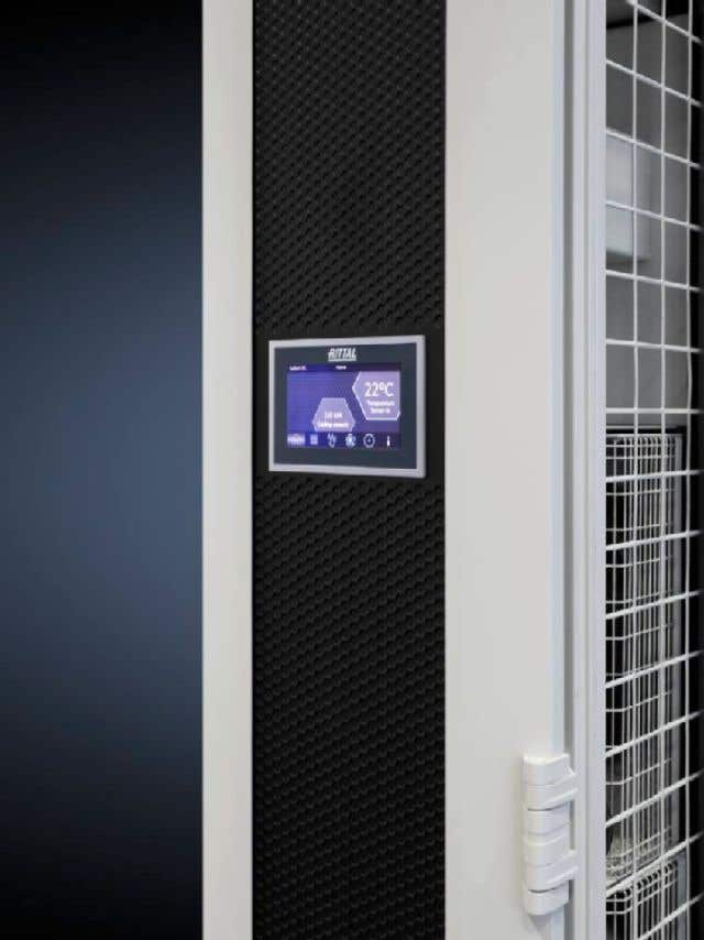 LCD display for monitoring