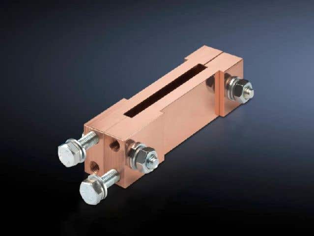 Distribution busbars for fuse-switch disconnector section