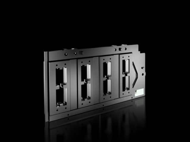Busbar support for busbar baying (roof section)