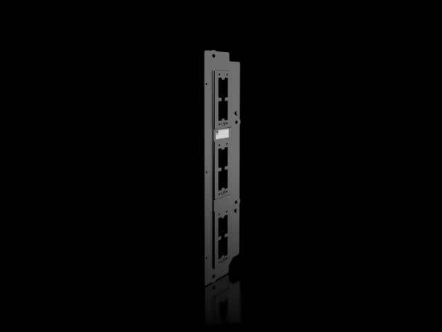 Busbar support for busbar baying (rear section)