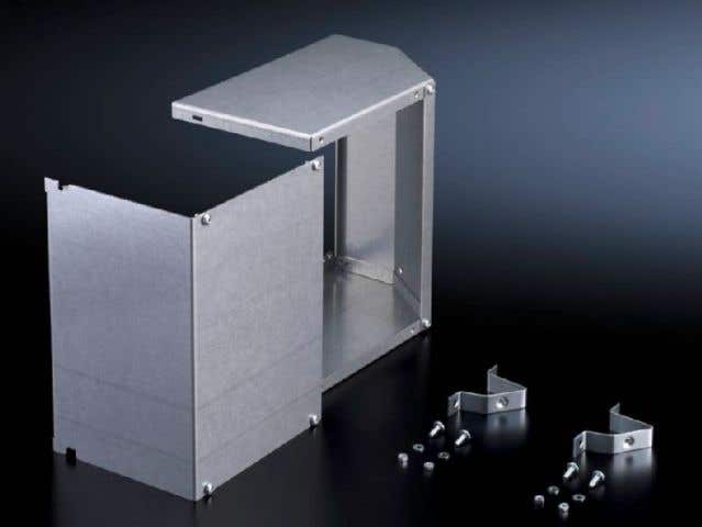 Side panel for cable chamber