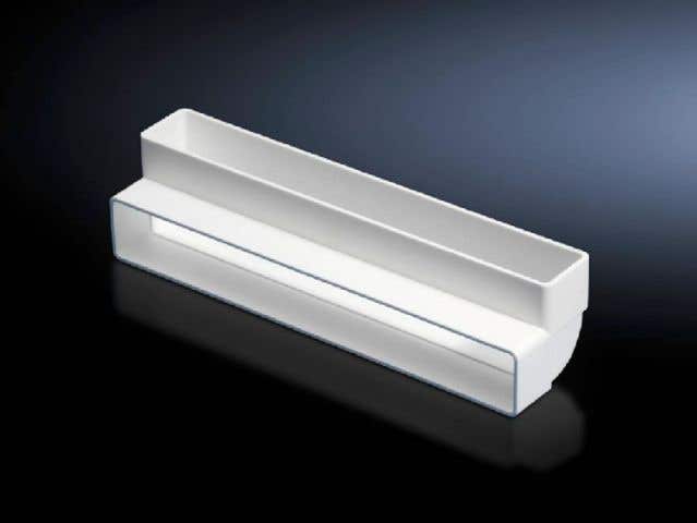 Deflector, 90° for air duct system