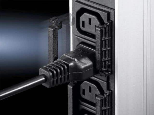Cable lock PSM for all modules with EN 60 320 C13 connector configurations
