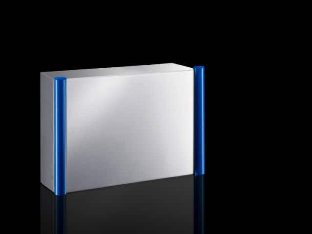 Command panel housing with door Stainless steel