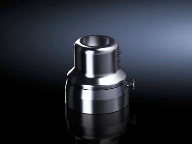 Wall/base mounting bracket, swivel, CP 40, stainless steel 