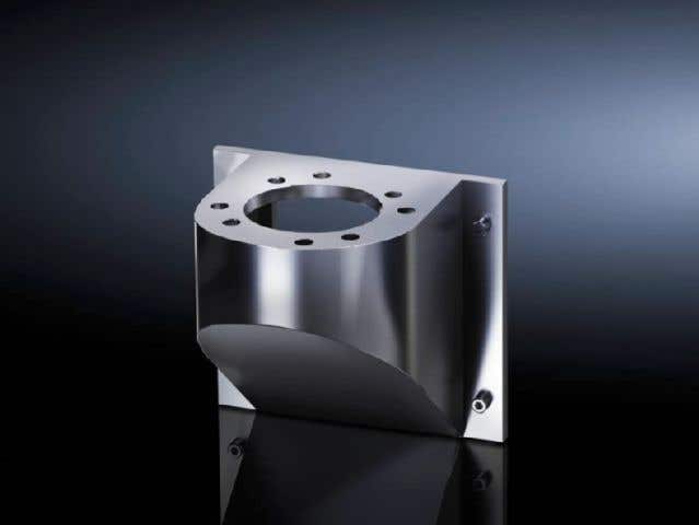 Wall console CP 40, stainless steel 